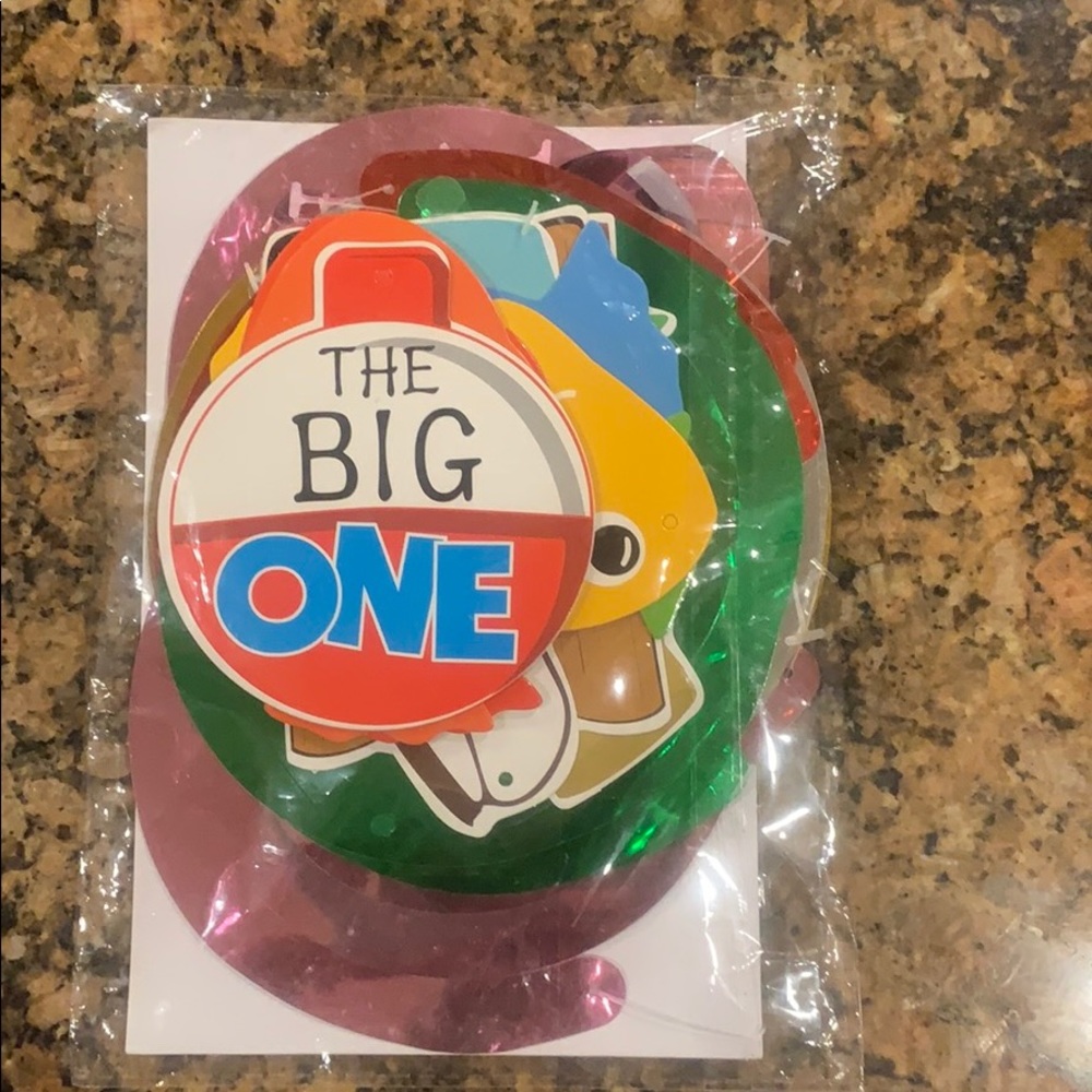 The BIG ONE fish Birthday decorations